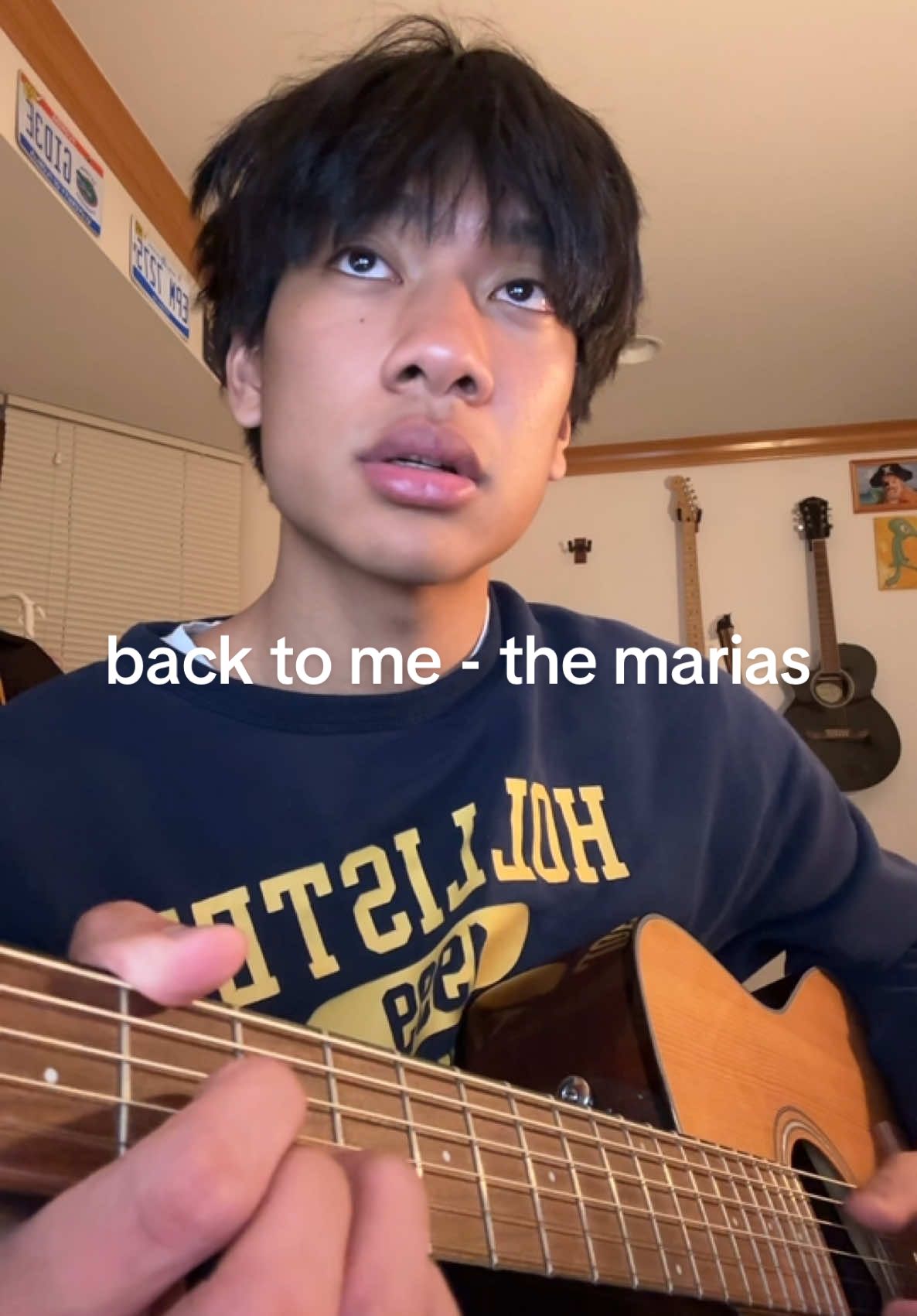 im so tired good night streaks! i love the marias #cover #guitar #backtome #themarias #singer @themarias 