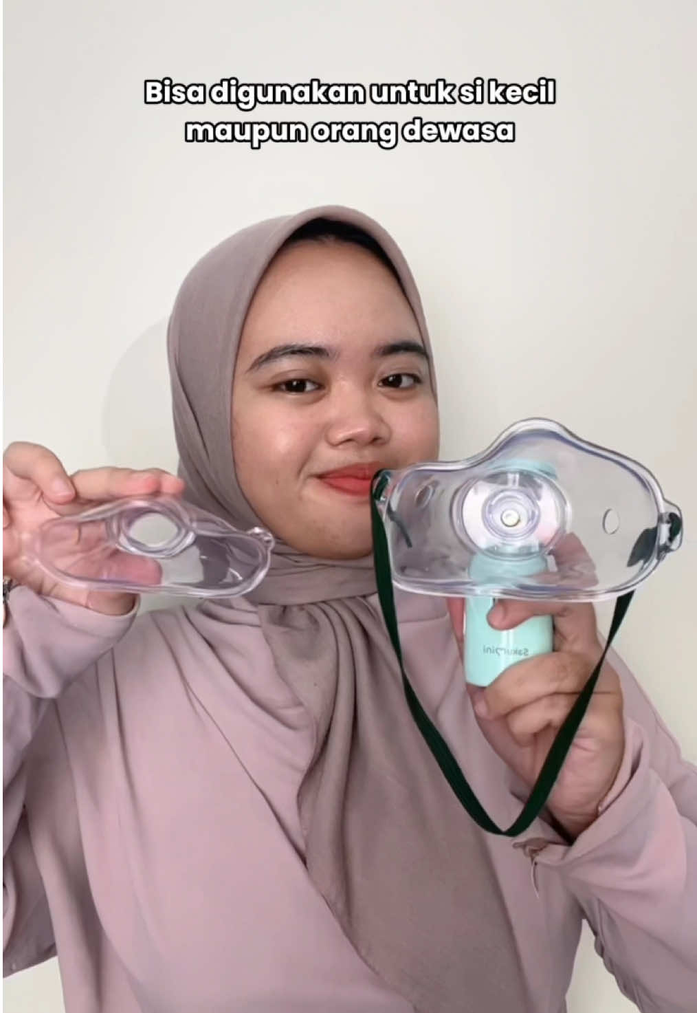 Nebulizer portable yang cocok untuk dibawa kemana mana😊 #sakumini #nebulizer 