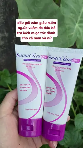 Dầu gội Snow Clear.#xuhuong #reviewlamdep #daugoitrigau #daugoitrinam 