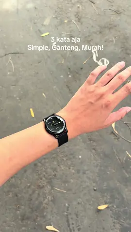 Jam tangan pria karet, desain simple ganteng wirr, pelengkap outfit lu! #fyp #jamtanganpria #jamtangan #lokalbrand 