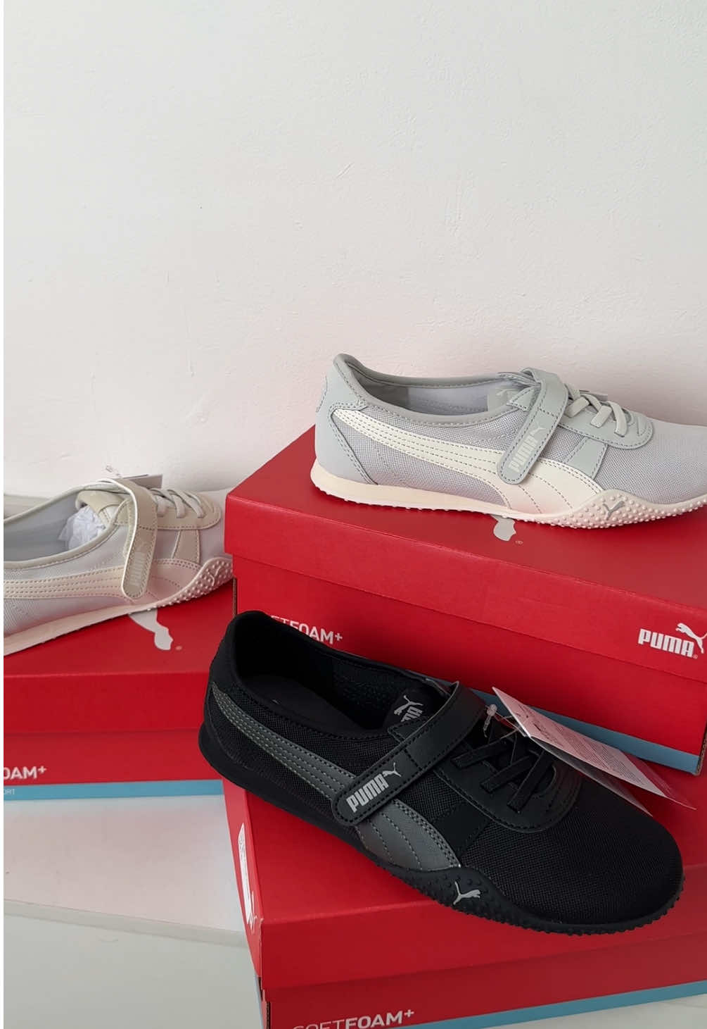 new release✨ Puma Bella V Blush🤩 optimal comfort, super ringaaan  #fyp #fypシ゚ #jastip #lagisale #jastipkorea 