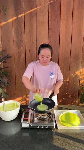 នំក្រែប​ Matcha #laluxe #fypシ゚ #fyp #foryoupage #cooking #foryou 