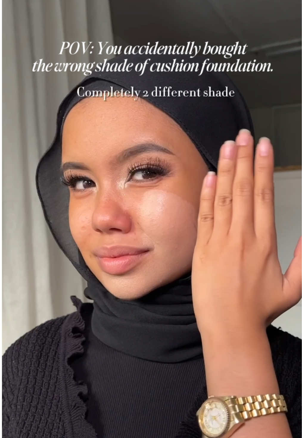 POV: You bought the wrong shade of cushion foundation... but we're not wasting it! 🤭✨ Here's how to make it work! #MakeOverMY #MakeOverBeyondBeauty 