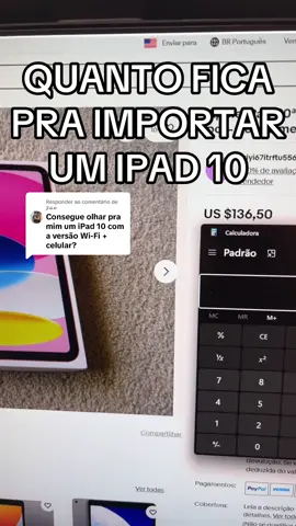 Respondendo a @𝓙𝓪𝓸 #importacao #apple #ecomerce 
