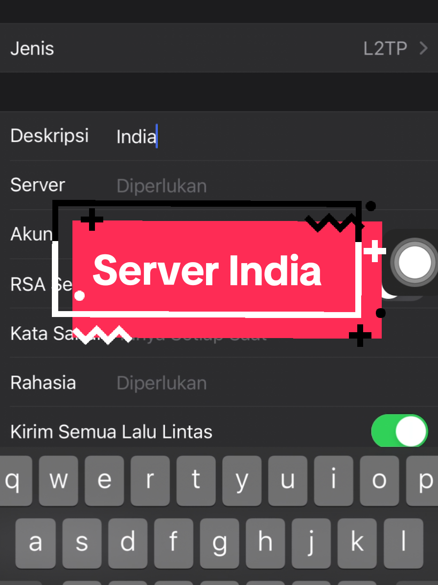 Vpn iPhone Tanpa Aplikasi #iphone #vpn #janganovt 