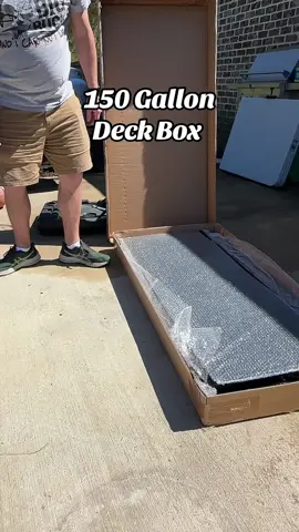 If you have a porch, patio, pool, garage, etc you need a good deck box!! #deckbox #storage #patio #porch #pooldeck 