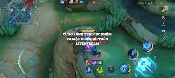 CÙNG 3 ANH TRAI CỰC PHẨM VẢ MẶT HOA KHÔI TRÊN LIVESTREAM p10 #mobilelegends #mlbbvnbo5 #xuhuong