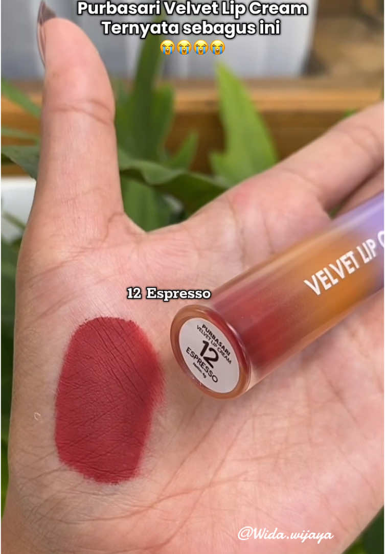 Wajib punya Shade 12 cakep Banget😭 #purbasarivelvetlipcream #lipvelvet #fyppppppppppppppppppppppp 