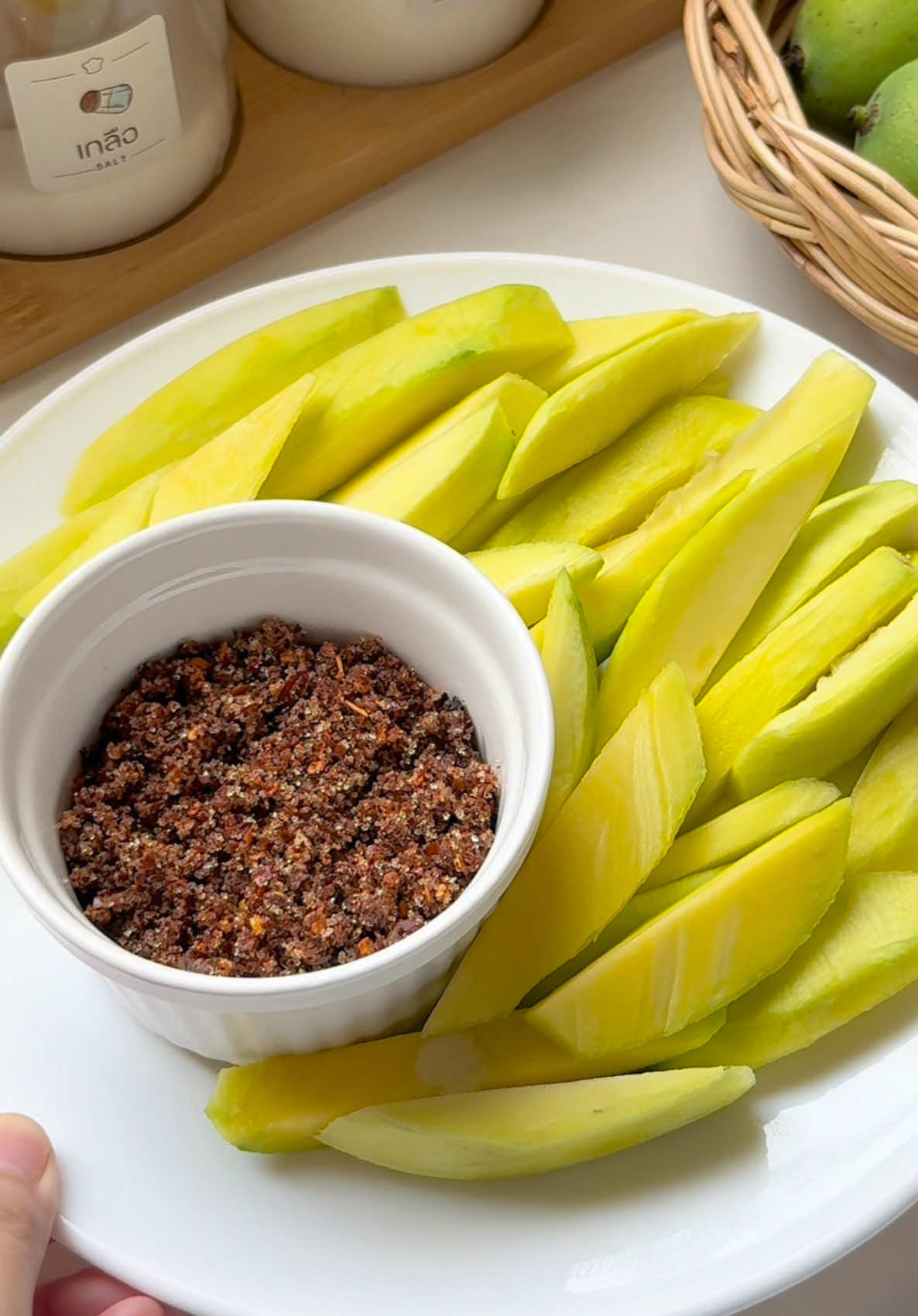 ไข่หลับวอยๆเจอนี่ไปตาตื่นเลย ส้มใบ้🥭✨ #มะม่วง #ของแซ่บ #แซ่บ #ห้องครัวtiktok 