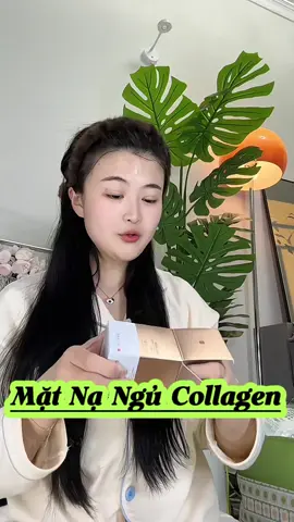 Mặt nạ ngủ dưỡng da thủy phân Collagen