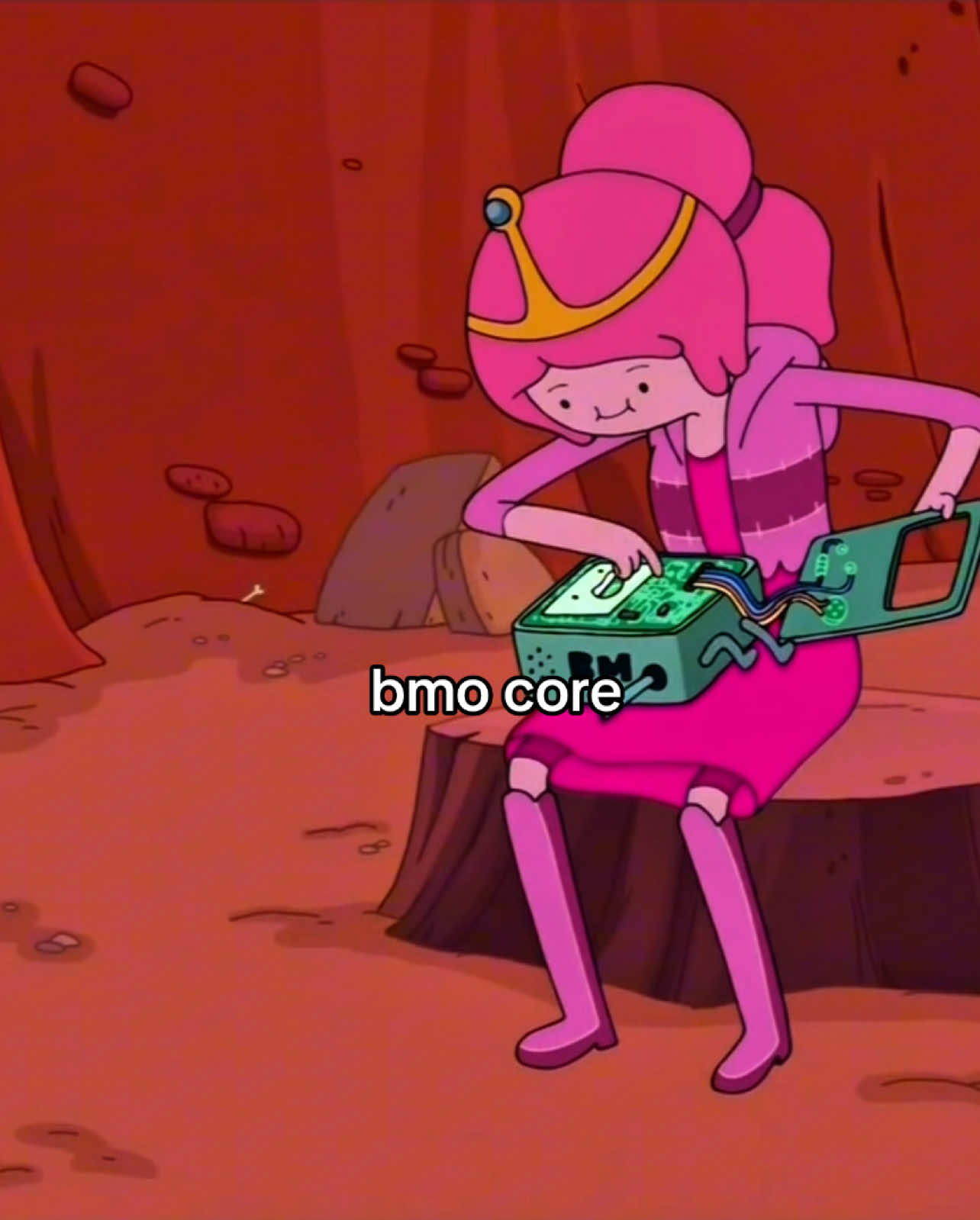 silly little robot i luv him🥸 im sorry for that one clip.. 💀  #adventuretime #fyp #bmo #fypシ #foryou #trending #bmoadventuretime #marceline #marcelinethevampirequeen #princessbubblegum 