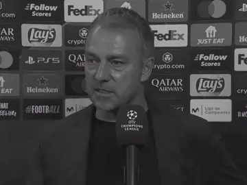 منصور بالله. #hansiflick #barcelona #football 