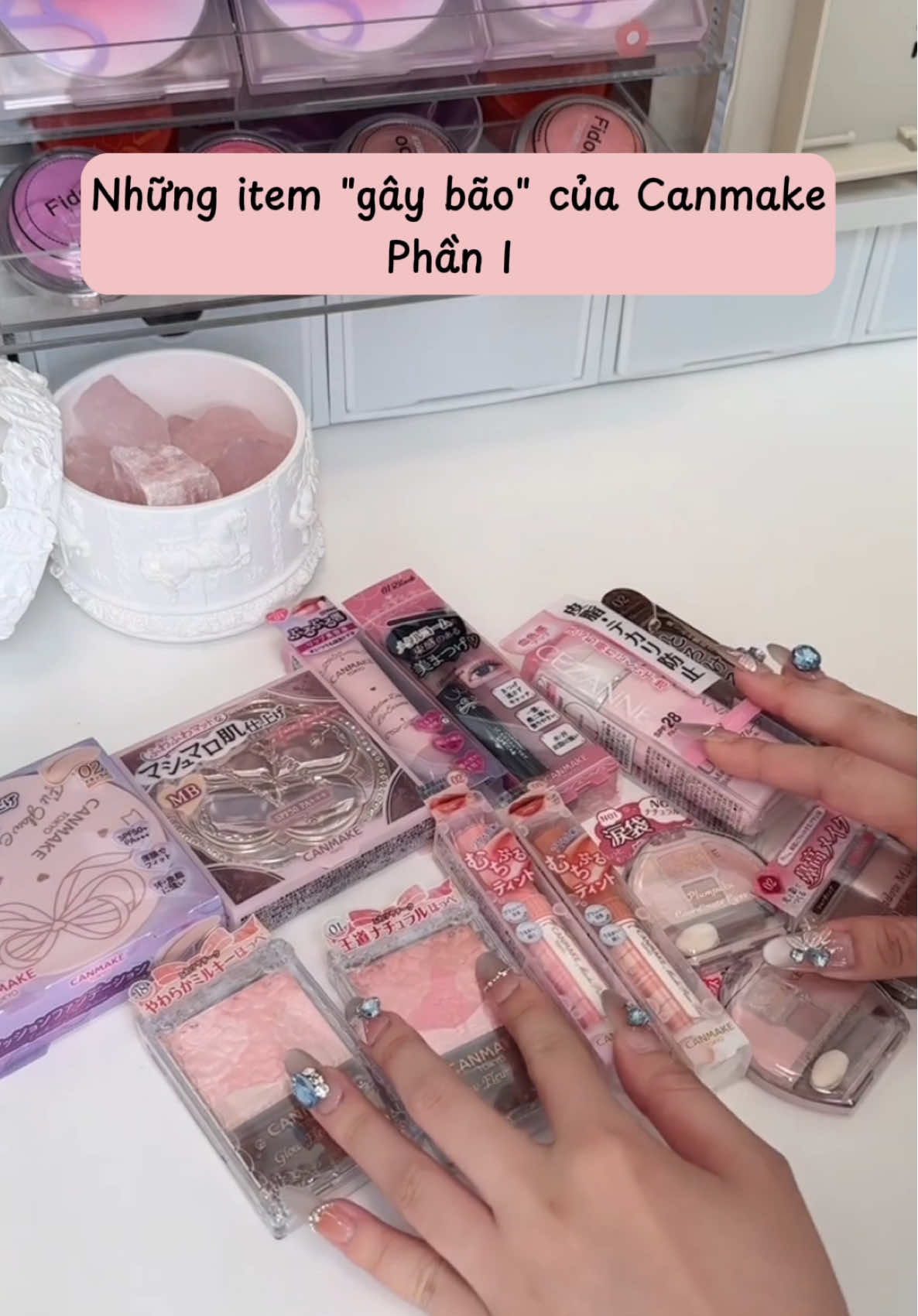 Những item gây bão của Canmake phần 1 #phanphucanmake #phanphukiemdau #cushioncanmake #phanmahong #sontintcanmake #trangdiem #makeup #tipsbeauty 