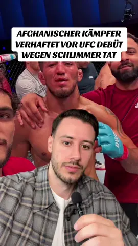 Afghanischer MMA Kämpfer Verhaftet vor UFC Debüt #fyp #fürdich #foru #viralvideos #f #crazy 