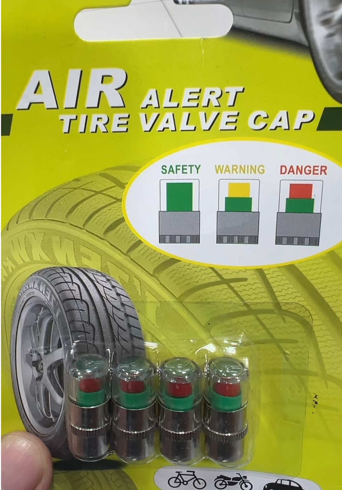 ALAT MENGESAN KAPASITI ANGIN DALAM TAYAR KENDERAAN. #elifestylecreators #valvecap #airalert #airvalvecap #alatbacaanangintayar 