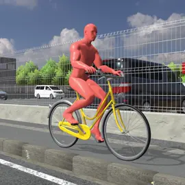 歩道をまたぐ出庫車との折り合いシステム