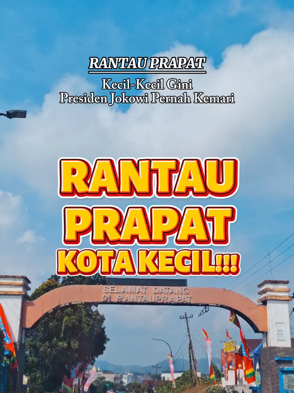 RANTAU PRAPAT KOTA KECIL NIH BOS, SENGGOL DONG.... #rantauprapat #labuhanbatu #presiden #presidenkerantauprapat #jokowidodo #jokowi #rantau #ranto #keren #mantap #senggoldong #adalawan 