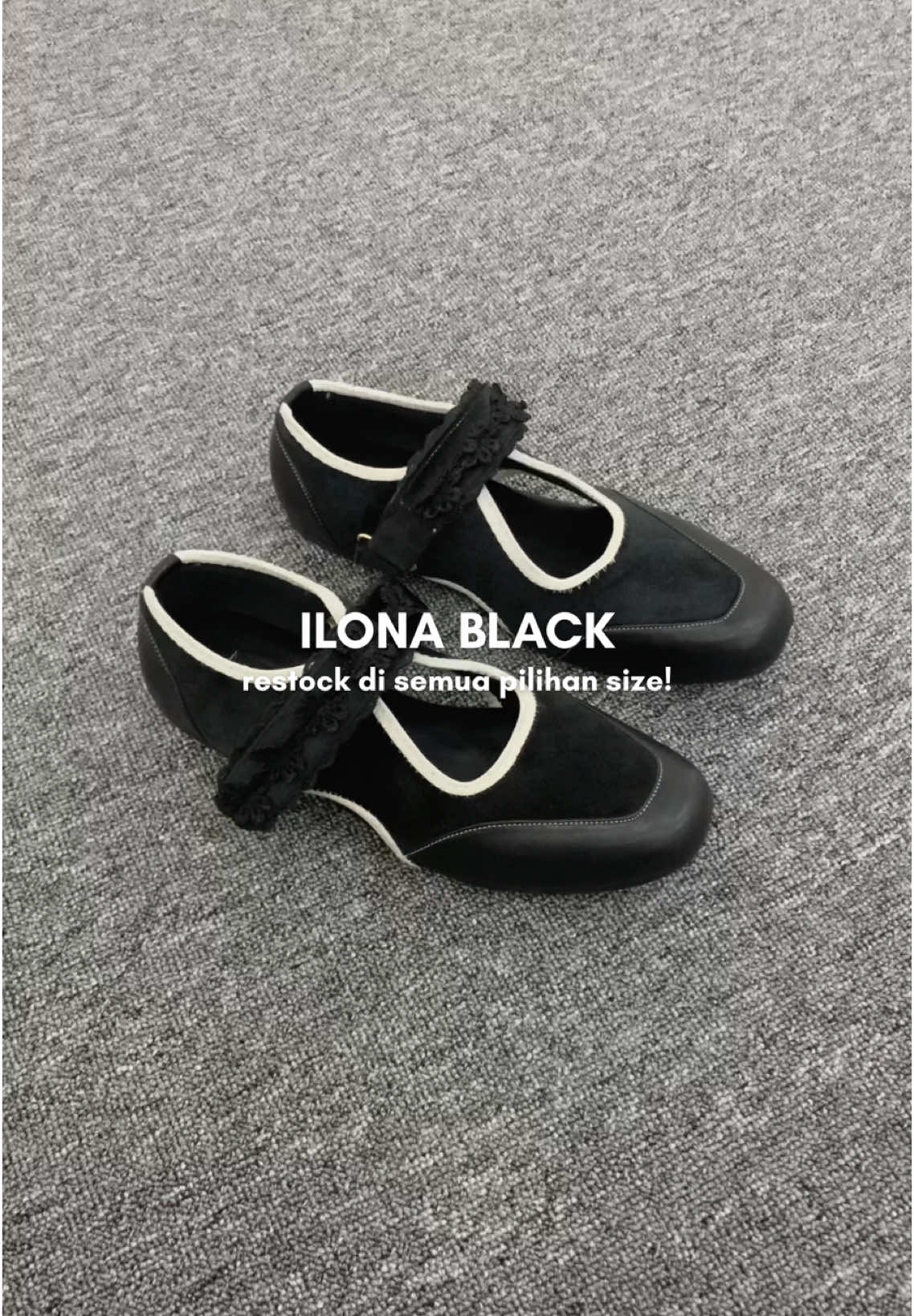 Ilona Black restock! Jangan sampai kehabisan lagi sizenya yaa~ #abcxyz #fypシ゚ #rekomendasioutfit 