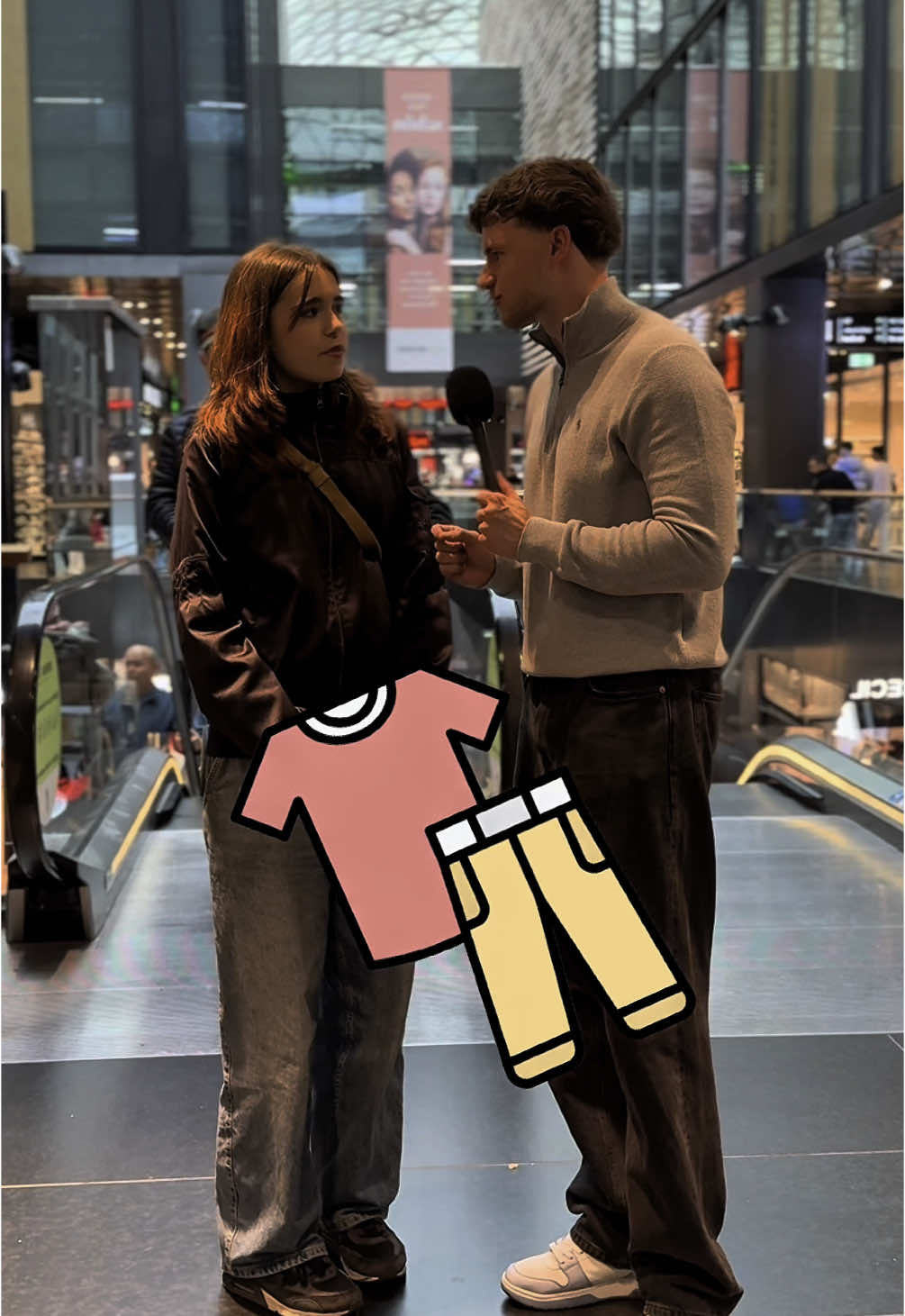 Würdest du 20€ nehmen oder 1 ganzes Outfit? 💸🛍️ #straßenumfrage #outfit 