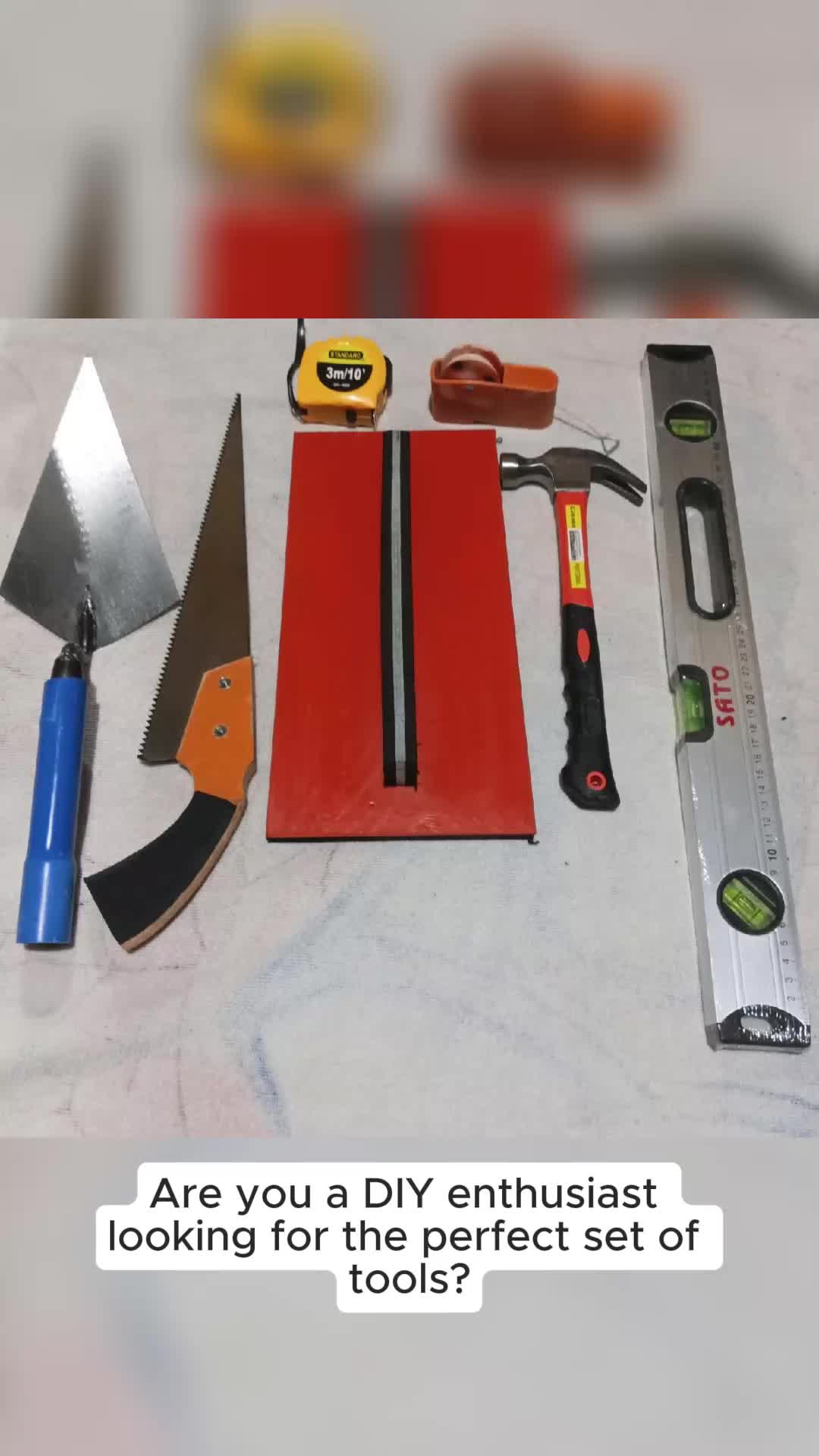 7IN1 SET OUR BEST SELLERLEVELBAR-50CMMARTILYOCANNON-8OZRODELA-MEDIUMLAGARI-SMALLTROWEL CEMENT-SMALLMETRO PITIK