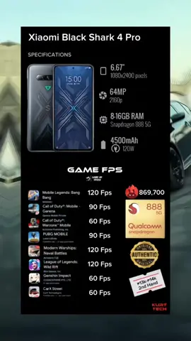 Blackshark 4 Pro 🖤 |#blackshark4pro #gamefps #gameperformance #fypppp #recomendations 