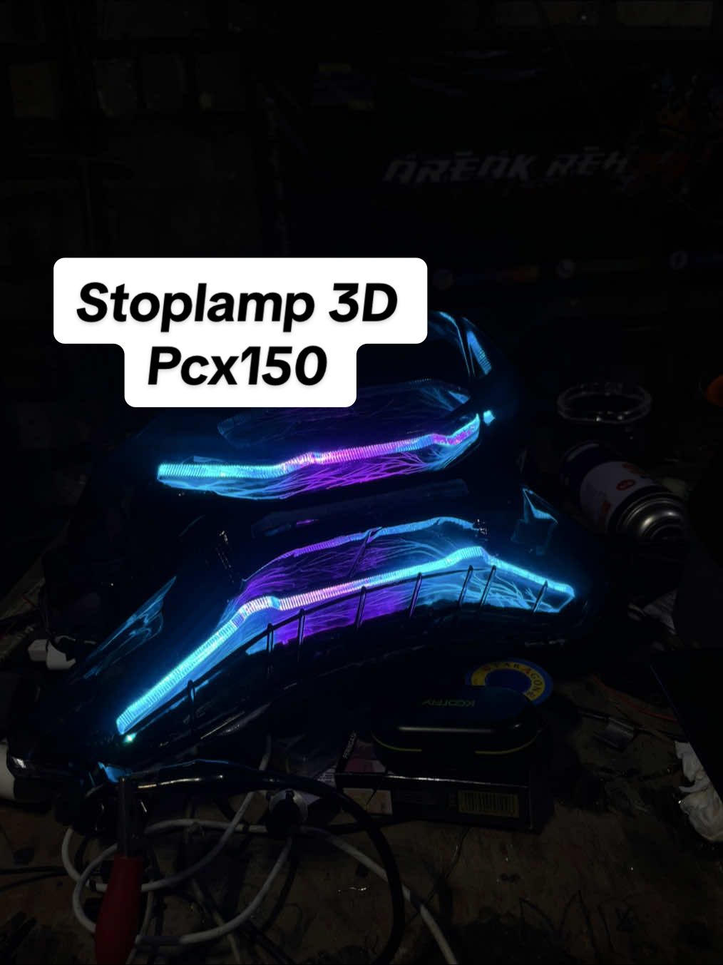 Stoplamp Pcx 150 3D #areakrehcustomlighting33 #pcx150 #pcx #3d #stoplamp #stoplamppcx #CapCut  