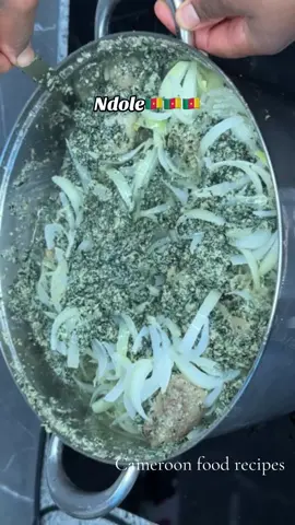 Cameroon Ndole  Ingredients (bitter leaf, groundnut,garlic,onion,vegetable oil,crayfish,maggi,salt,pepper and assorted meat) #ndole #cameroonfood #cameroontiktok🇨🇲 #tiktokcameroun #cameroun #cameroon #fyp #AfricanFood #viralfood #afroyums 