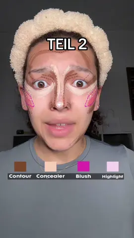 KATASTROPHE 😱 was sagt ihr?😂 #makeupartist #makeup #makeupfilter #contouring #contouring 