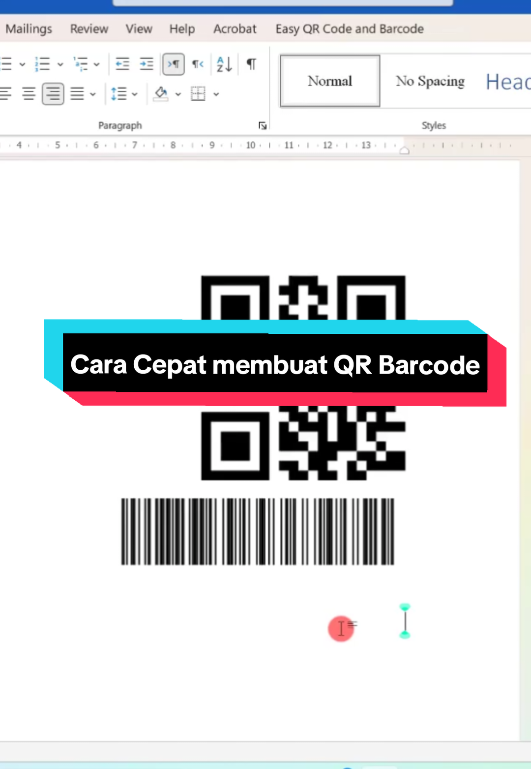 Cara Membuat QR barcode #hitungumurexcel #fypシ゚viral #fyppppppppppppppppppppppp #fyp #fypppp #Ayobelajar 