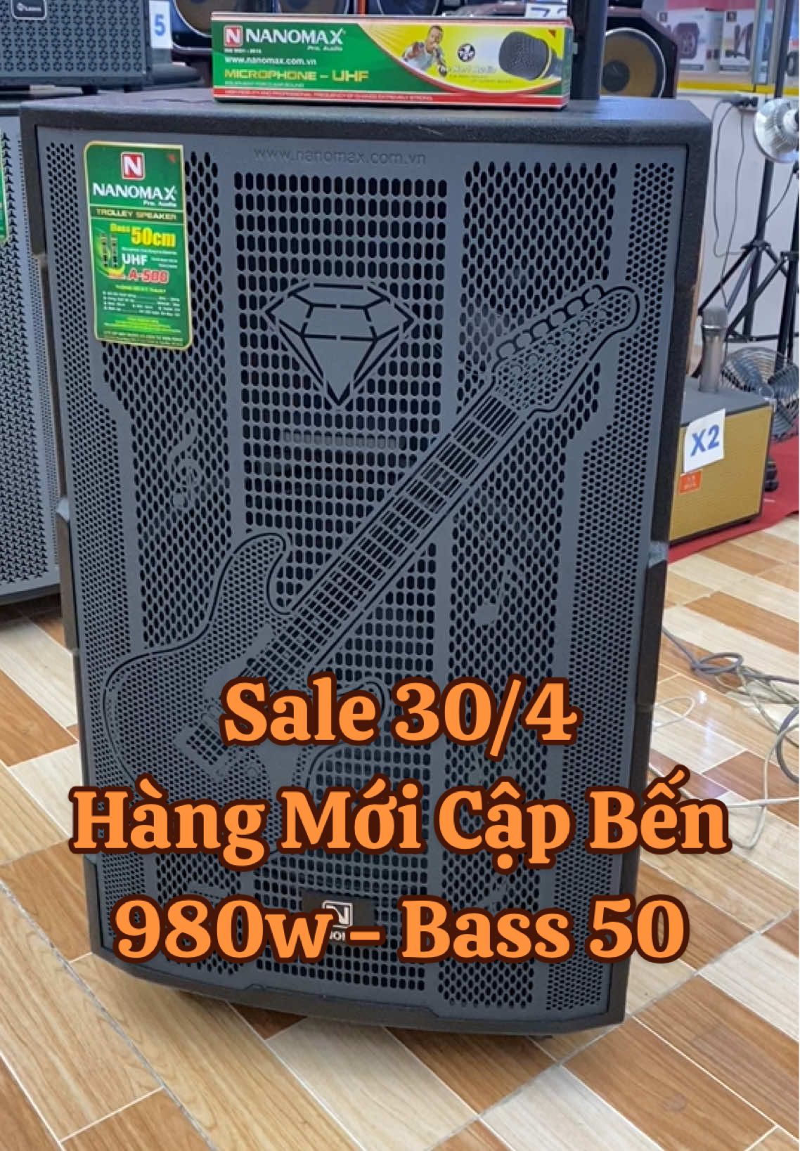Nanomax A500 980w - Bass 50 Đánh cực mạnh #loakaraoke #kholoagiasi #loananomax #loacongsuatlon 