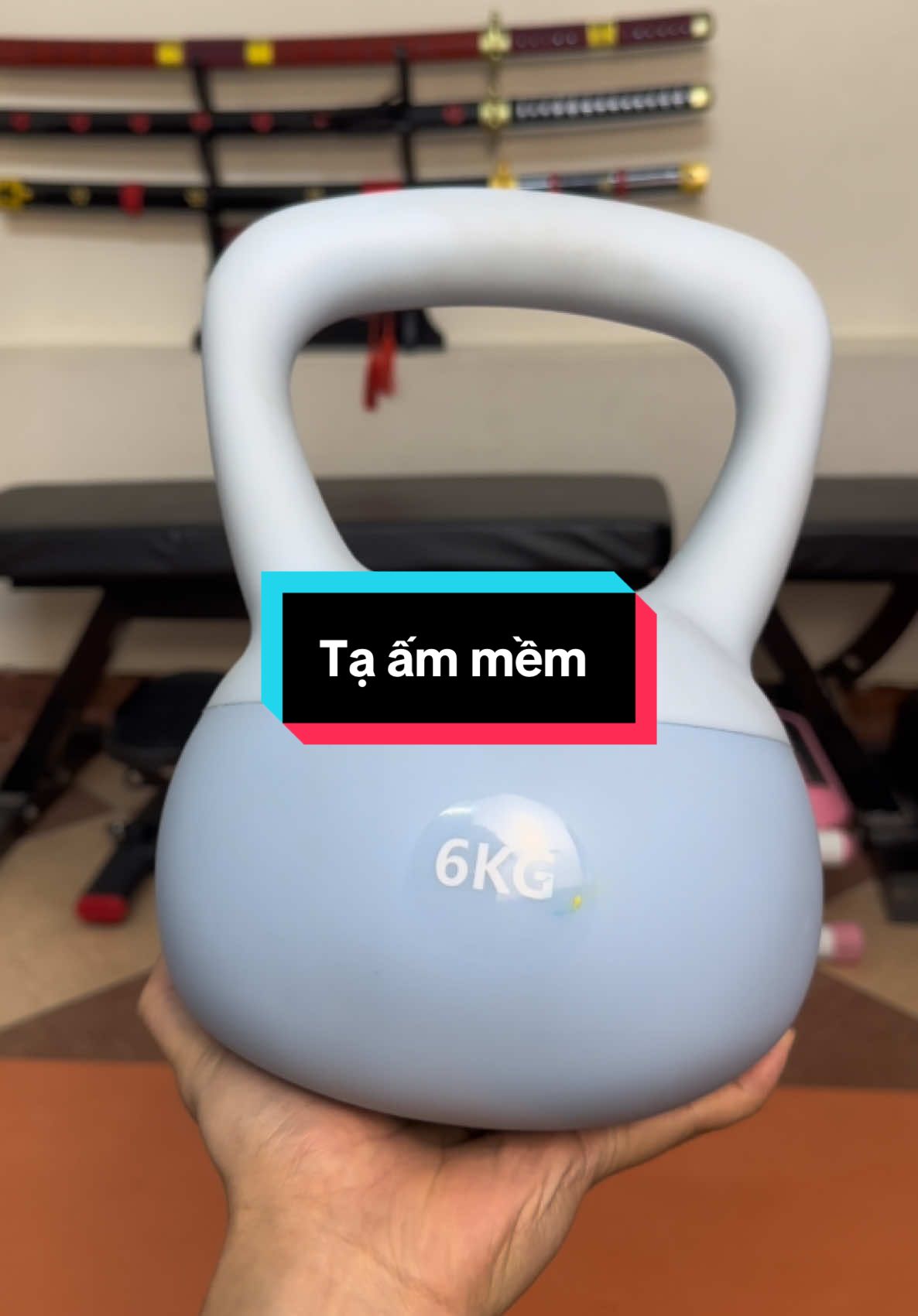 Tạ ấm mềm 4-6kg hỗ trợ tập full body tại nhà siu thích 🤩 #tabinhvoi #taammem #ntlsportmen #tapluyentainha #tapluyenmoingay 