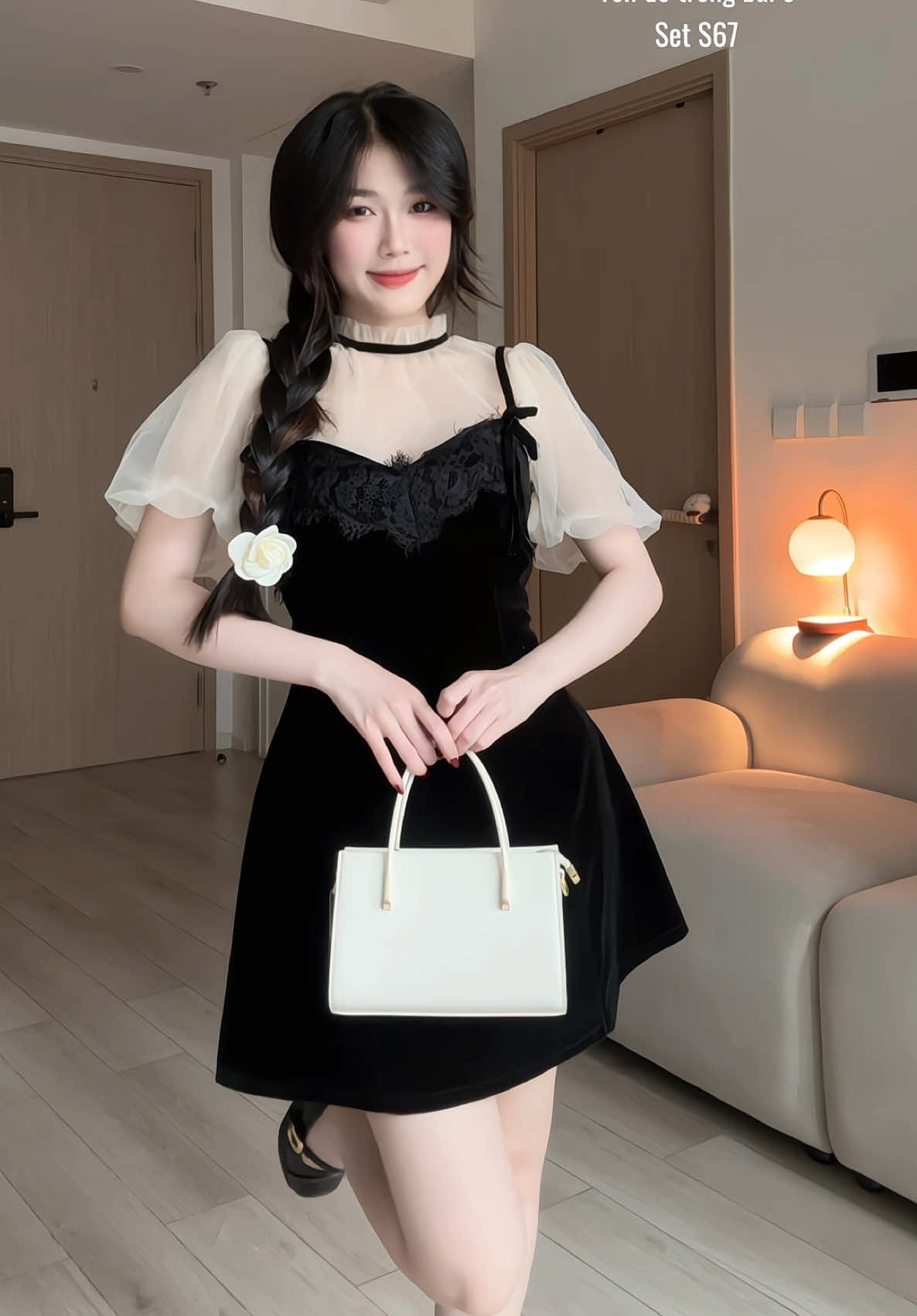 Mặc đi tiệc cũng xinh xỉuuu 😙 @sunshineitd1 #sunshineitd #outfit #xuhuong #fyp #viral #goclamdep #phoidoxinh 