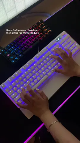 Top 1 lí do hay quay phím màu trắng #banphimco #banphimmaytinh #keyboard #fypシ゚ #reviewbanphim #banphimgaming 