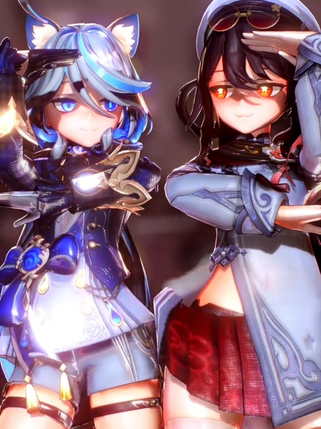 #furina #hutao #GenshinImpact 