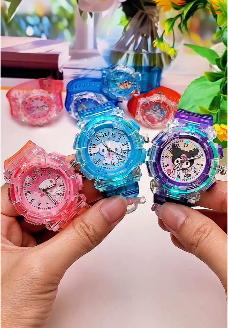 Sanrio watch #sanrio #kuromi #melody #cinamonroll #pochacco #pompompurin #hellokitty