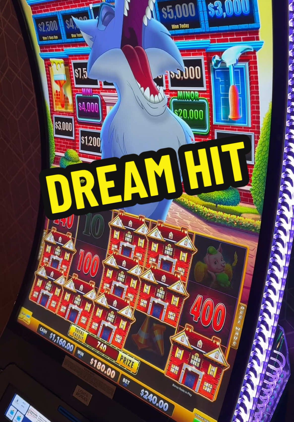 Every Gamblers Dream Jackpot! #casino #slots #gambling #mrhandpay 
