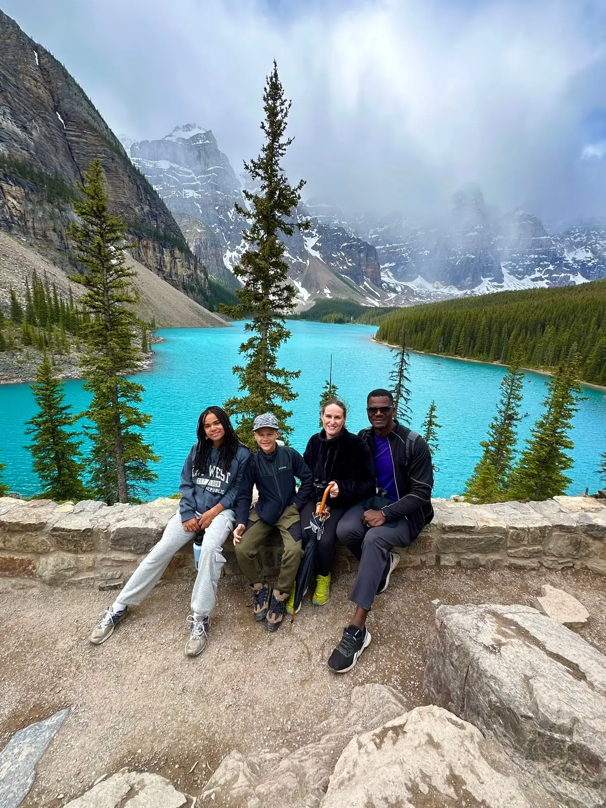 1. Banff National Park 2. Glacier National Park 3. Yellowstone National Park 4. Grand Teton National Park 5. Kauai  6. Bora Bora