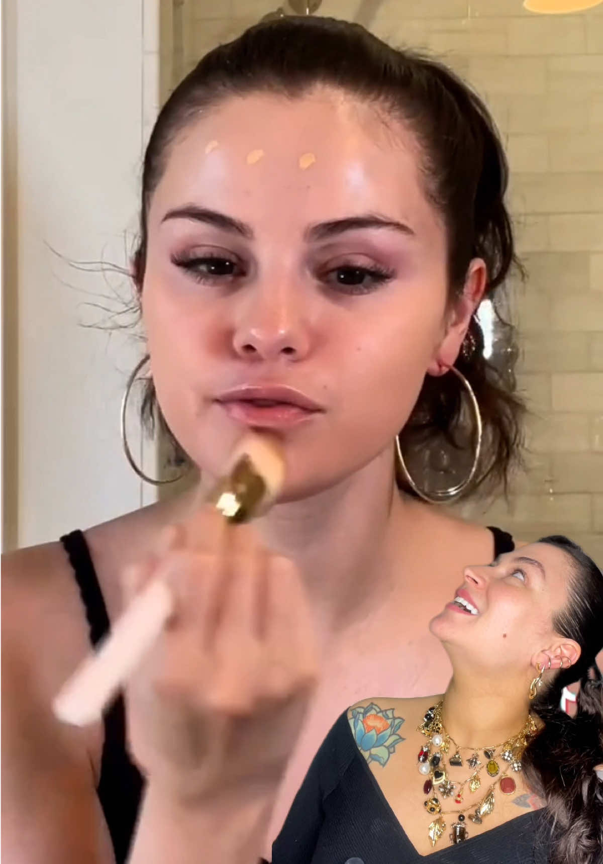 Finalmente testei a Base Rare Beauty Liquid Touch Weightless da @Rare Beauty e assim… só assiste o vídeo pq não tem nem o que dizer… Tem na @Sephora Brasil e custa 239,00! Minha cor autobronzeada é a 220C. #base #baserarebeauty #rarebeauty #rarebeautyfoundation #rarebeautybyselenagomez #dudatestapramim #resenhademaquiagem