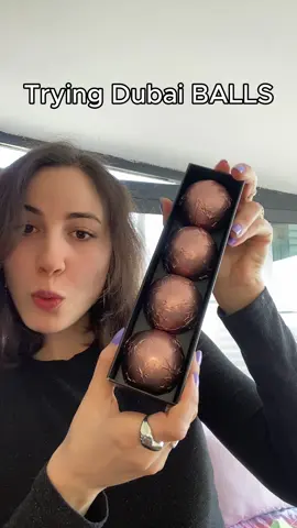 I just tried the Dubai Chocolate Balls by Ceres Gourmet! #asmr #chocolate #ceresgourmet #dubaichocolate #dessert