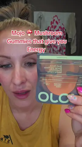 Extra Strength Mushroom Gummies. Helps w/ Energy, Brain Boost, Productivity,  and cognitive functioning.  #mojo#mojomushroomgummies#gummies#energygummies#mushroomgummies#tiktokshop