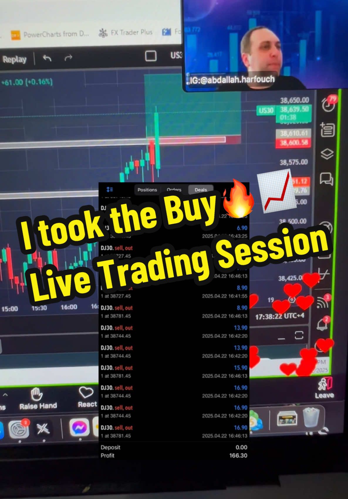 Live Trading Session📈DJ30 Follow and Comment for more #Abdallah #AbdallahLiveTrading #AbdallahLiveTradingSession #Forex #ForexTrading #Trading #US30 #DJ30 #Scalping #Community #Paldo #Pinoy #OFW #Entrepreneur #SideHustle #ExtraIncome #Business #Tiktok #Teamwork #Engagement #Viral #LiveSession 
