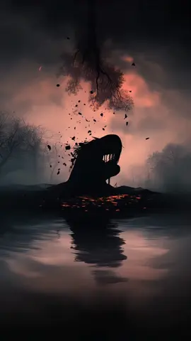 To everything she once had, is slowly disappearing.... #sad #saddness #calm #colors #depressionanxiety #anxious #scared #hurt #asthetic #dark #goth #help #Love #shadow #water #clouds #moon #alone #animeedit #midjourney #ai #aiart #aidigitalart 