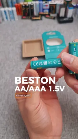 Pin Sạc AA//AAA BESTON điện áp 1.5V, dung lượng cao #pin #pinsaclai #pinsac #battery #dientutienich 