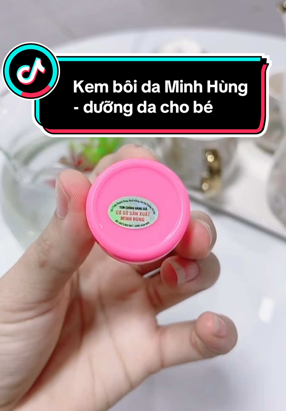 Kem Bôi Da Minh Hùng Chính Hãng - Dưỡng Ẩm Da Bé - Kem Bôi Chàm Sữa, Hăm tã,  Mẩn Ngứa ##xuhuong##mebimsua##trend##viralvideo##mevabe##kemboidaminhhung