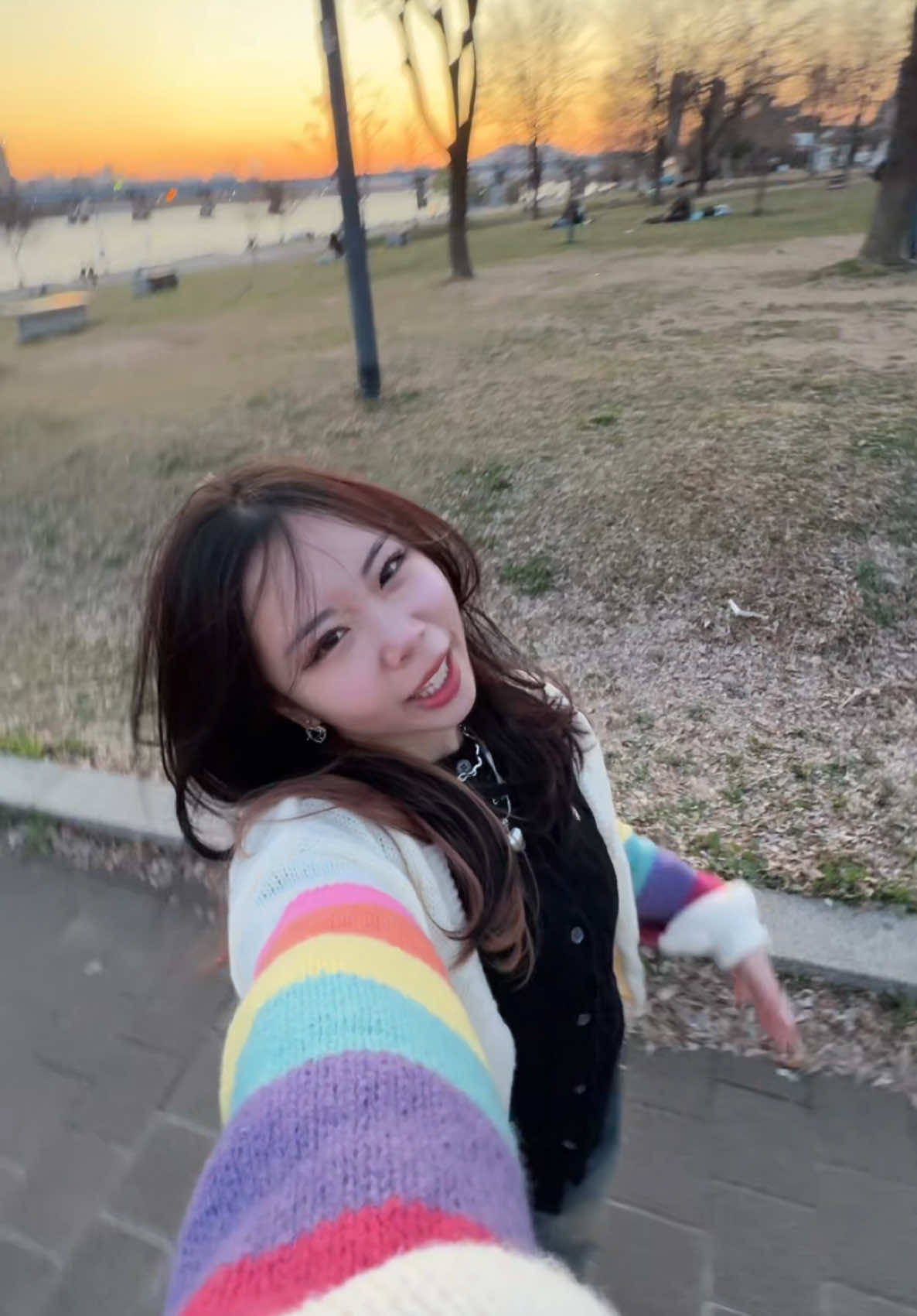 when in hangang river 