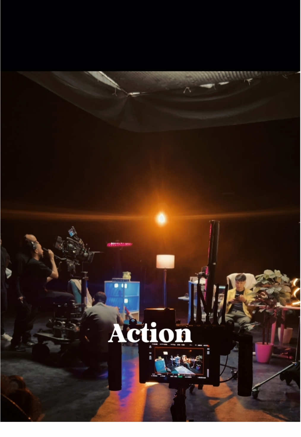 Camera . Rolling. Action 🎬  #cinematography #تصوير_اعلانات #صناعة_افلام 