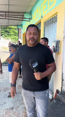 Protesto por falta d’água na Villa Saem, em Maceió. Moradores reclamam da BRK e fecharam a ladeira de acesso à região de Bebedouro.