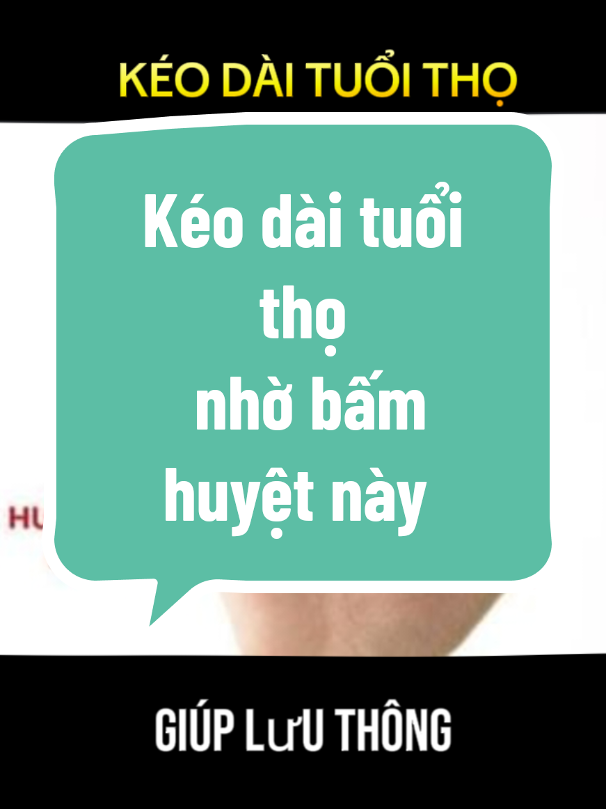 kéo dài tuổi thọ nhờ bấm huyệt này#duongsinh #songkhoe37 #trilieubinhtham #binhtham 