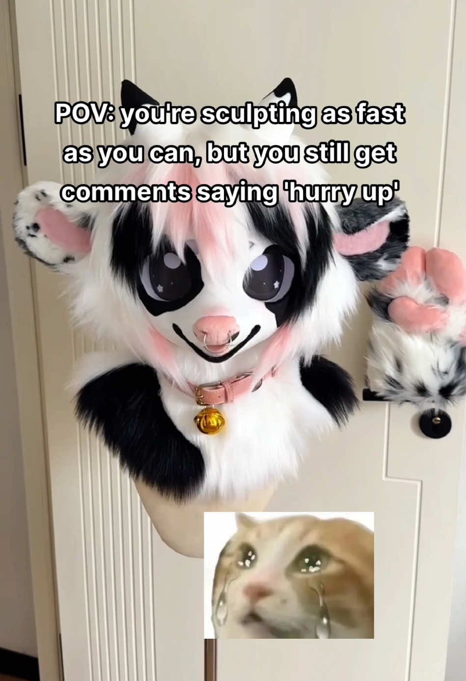 i‘m trying my best! [and trying not to burnout lol] ♥[On sale] : in stock ♥Creator：小鱼 #handmade #furry #fursuit #fursuitforsale #fyp  #kemono #fursuitmaker #furryfandom #kemonofurry  #fursuiters #furryadopt #kemonofursuit #furrymeme #furries #furrycommunity #kemonosuit #furrytiktok    #cutefurry #cutefurryart #cutefursuit 
