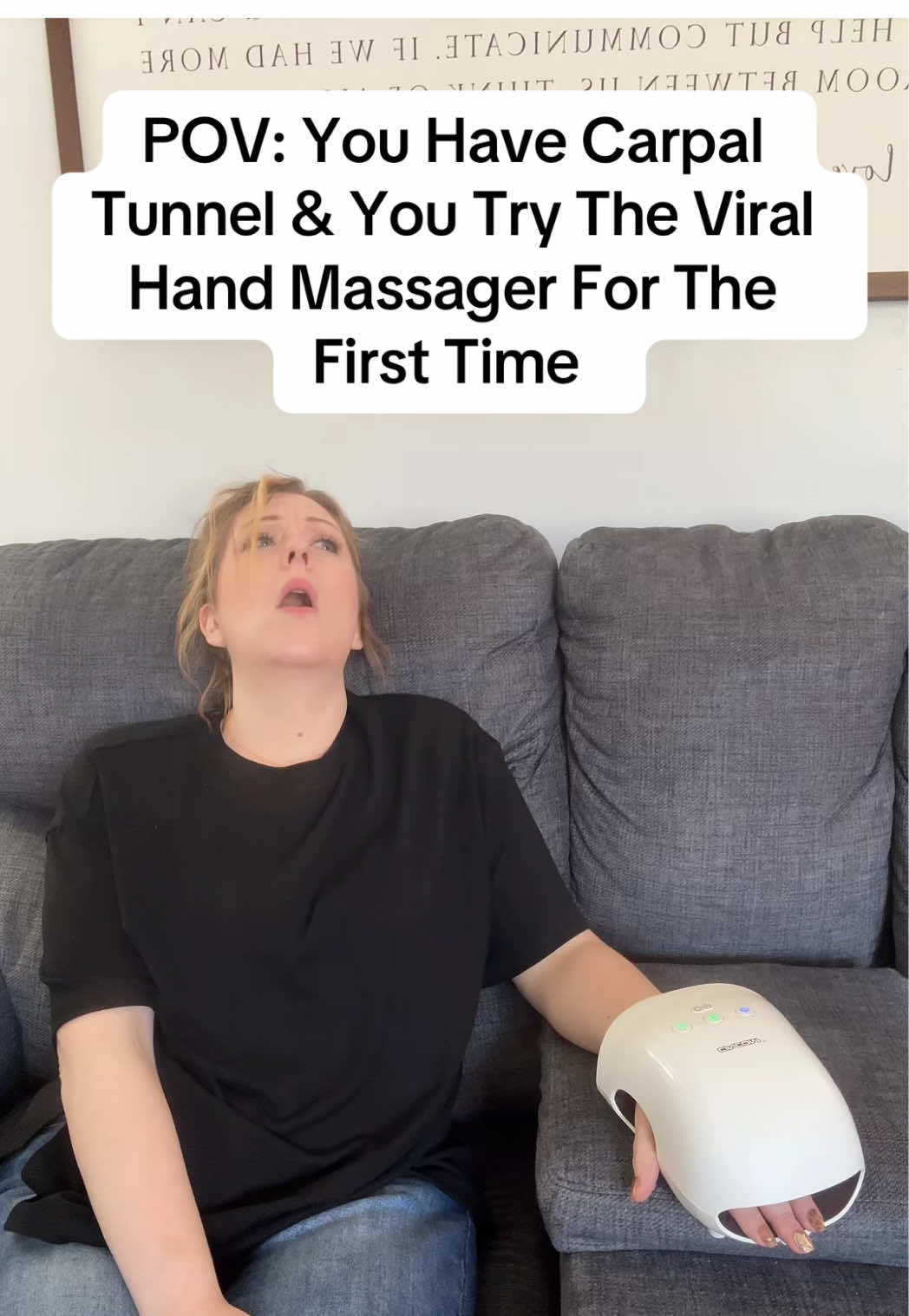 If you have carpal tunnel or any sort of wrist/hand pain you need this‼️ Or in general because who doesn’t love a good hand massage! So good 😍 #handmassager #handmassage #carpaltunnel #carpaltunnelsyndrome #handpain #wristpain #tiktokshopcreatorpicks #ttslevelup #spotlightfinds #treasurefinds #tensionrelief #giftideas 